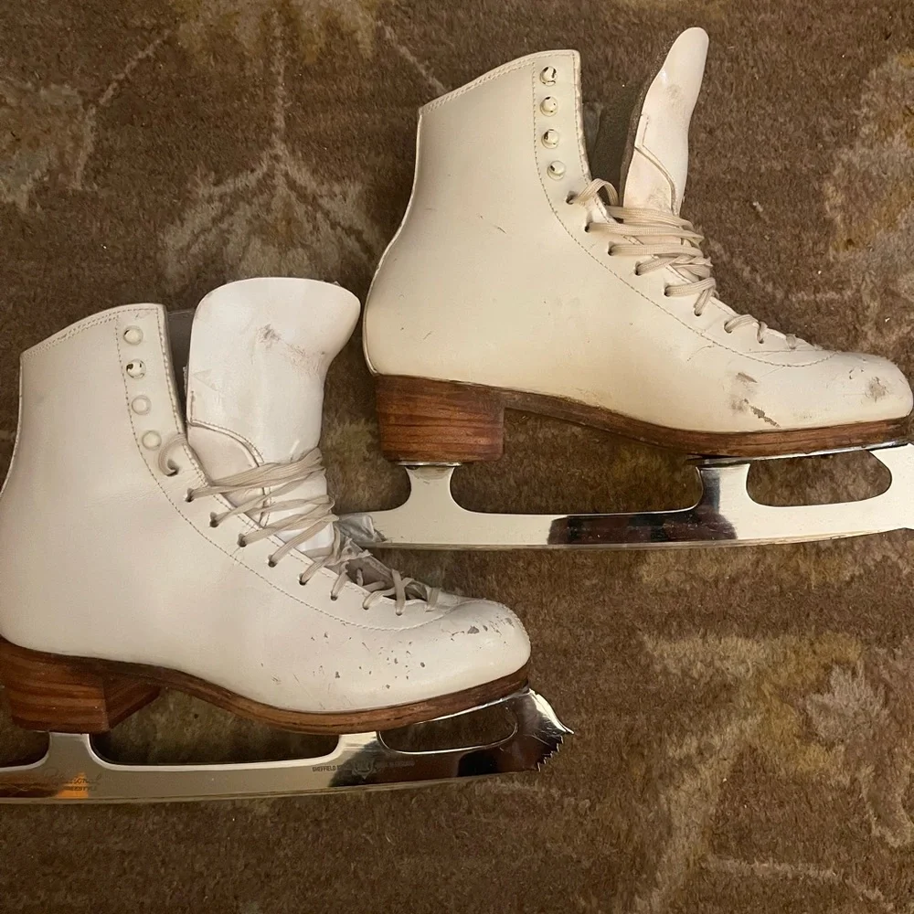 Women’s Vintage S.P. Teri Professional Ice Skates - Picture 6 of 7